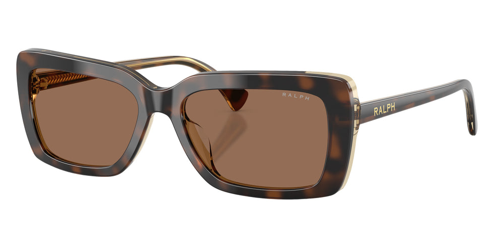 RALPH LAUREN RA5342U 629473 56 - Dark Havana on Transparent / Brown #id:ra5342u629473_s:100105