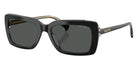 RALPH LAUREN RA5342U 629787 56 - Shiny Black on Transparent / Gray #id:ra5342u629787_s:104105