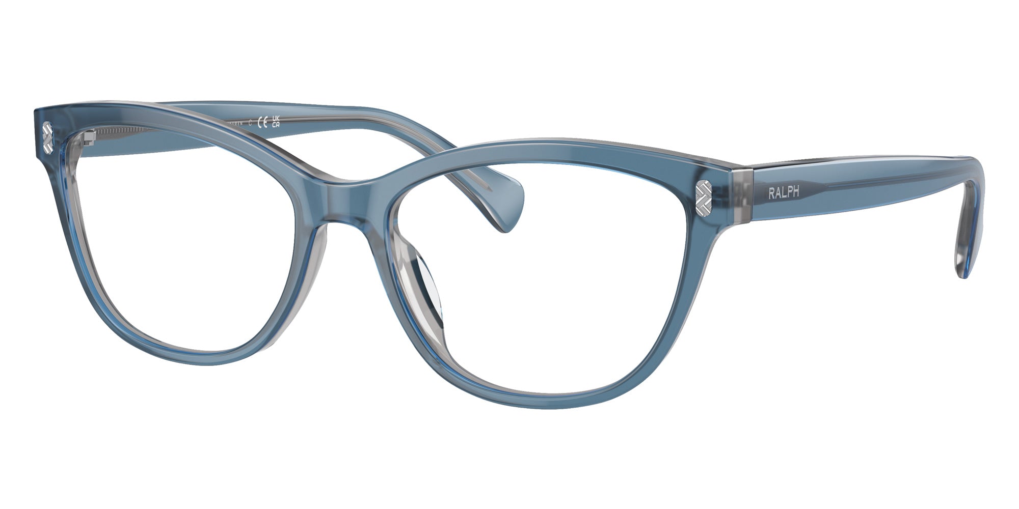 RALPH LAUREN RA7152U 6068 54 - Transparent Blue on Light Gray #id:ra7152u6068_s:100105