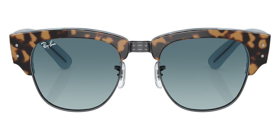 Ray-Ban RB0316S Mega Clubmaster 13163M 53 - Havana on Blue on Gunmetal #id:rb0316s13163m_s:100100