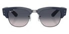 Ray-Ban RB0316S Mega Clubmaster 136678 53 - Blue on Silver / Blue Polarized #id:rb0316s136678_s:102100
