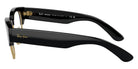 Ray-Ban RB0316S Mega Clubmaster 901/GG 50 - Black on Gold / Clear/Blue Photochromic #id:rb0316s901gg_s:100120