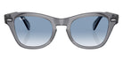 Ray-Ban RB0707S 66413F 53 - Transparent Gray / Blue #id:rb0707s66413f_s:100100