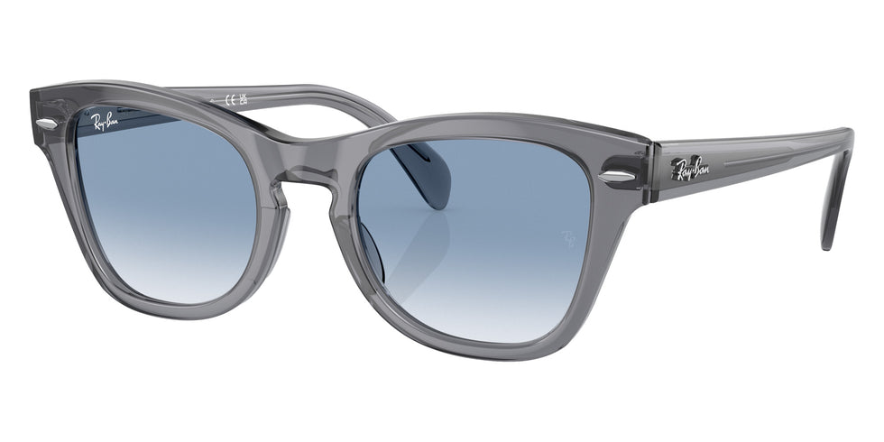 Ray-Ban RB0707S 66413F 53 - Transparent Gray / Blue #id:rb0707s66413f_s:100105