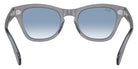 Ray-Ban RB0707S 66413F 53 - Transparent Gray / Blue #id:rb0707s66413f_s:100115