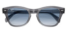 Ray-Ban RB0707S 66413F 53 - Transparent Gray / Blue #id:rb0707s66413f_s:100120
