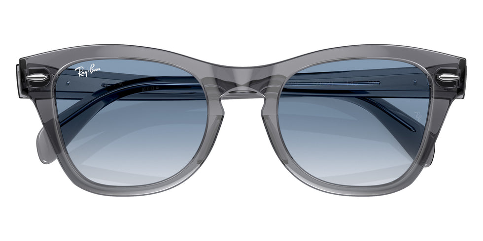 Ray-Ban RB0707S 66413F 53 - Transparent Gray / Blue #id:rb0707s66413f_s:100120