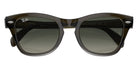 Ray-Ban RB0707S 664271 50 - Transparent Olive Green / Gray #id:rb0707s664271_s:100125