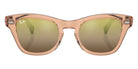 Ray-Ban RB0707SM 6449G7 53 - Transparent Brown / Gold Mirrored #id:rb0707sm6449g7_s:100100
