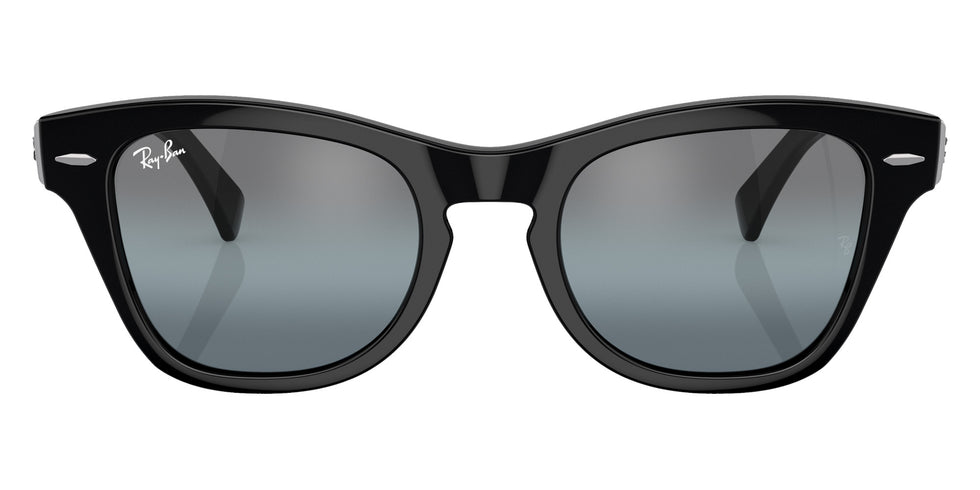Ray-Ban RB0707SM 901/G6 50 - Black / Blue Vintage Mirrored #id:rb0707sm901g6_s:100100