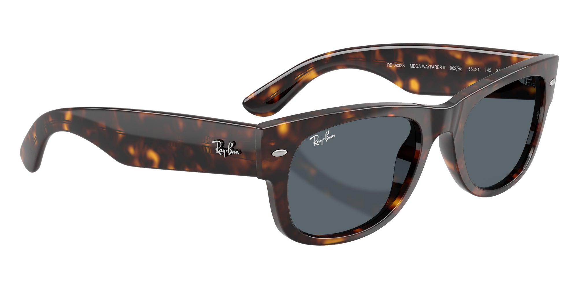 Ray-Ban RB0832S Mega Wayfarer II 902/R5 52 - Havana #id:rb0832s902r5_s:120120