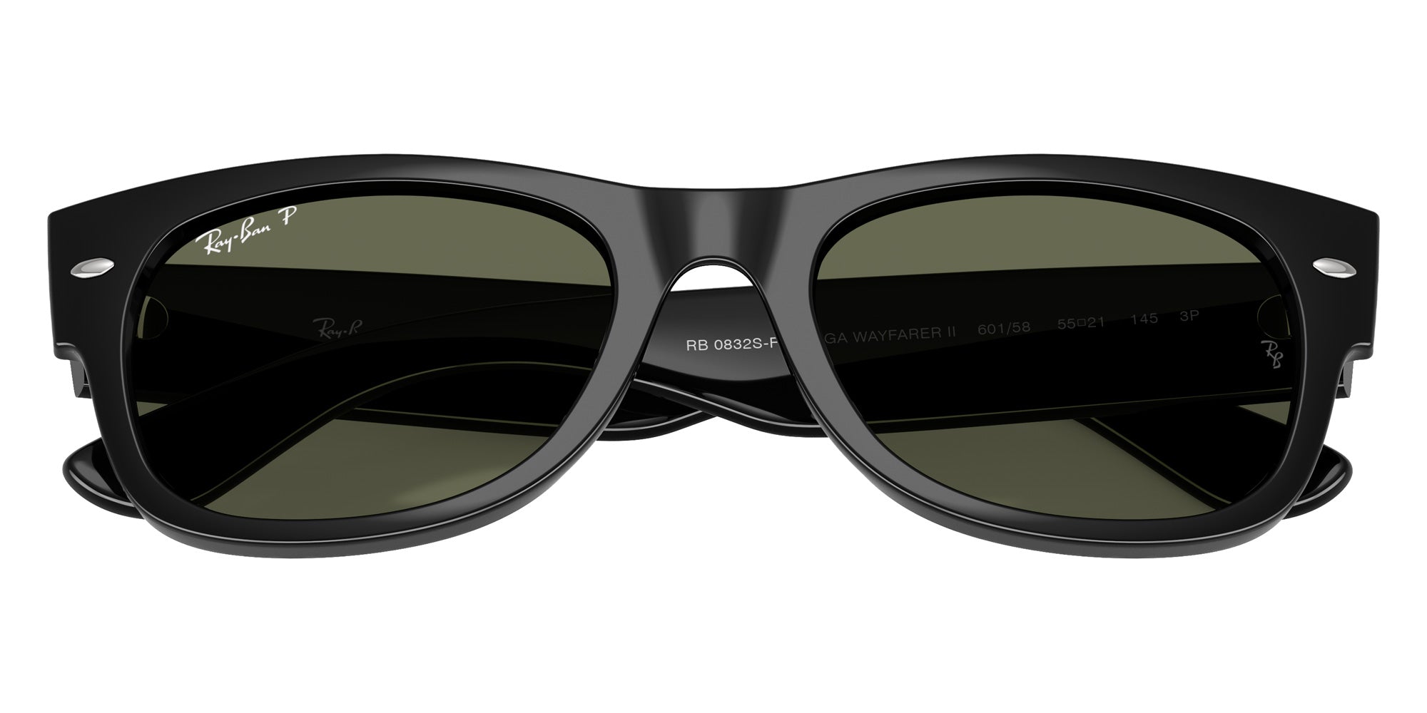 Ray-Ban RB0832SF Mega Wayfarer II 601/58 55 - Black #id:rb0832sf60158_s:102125