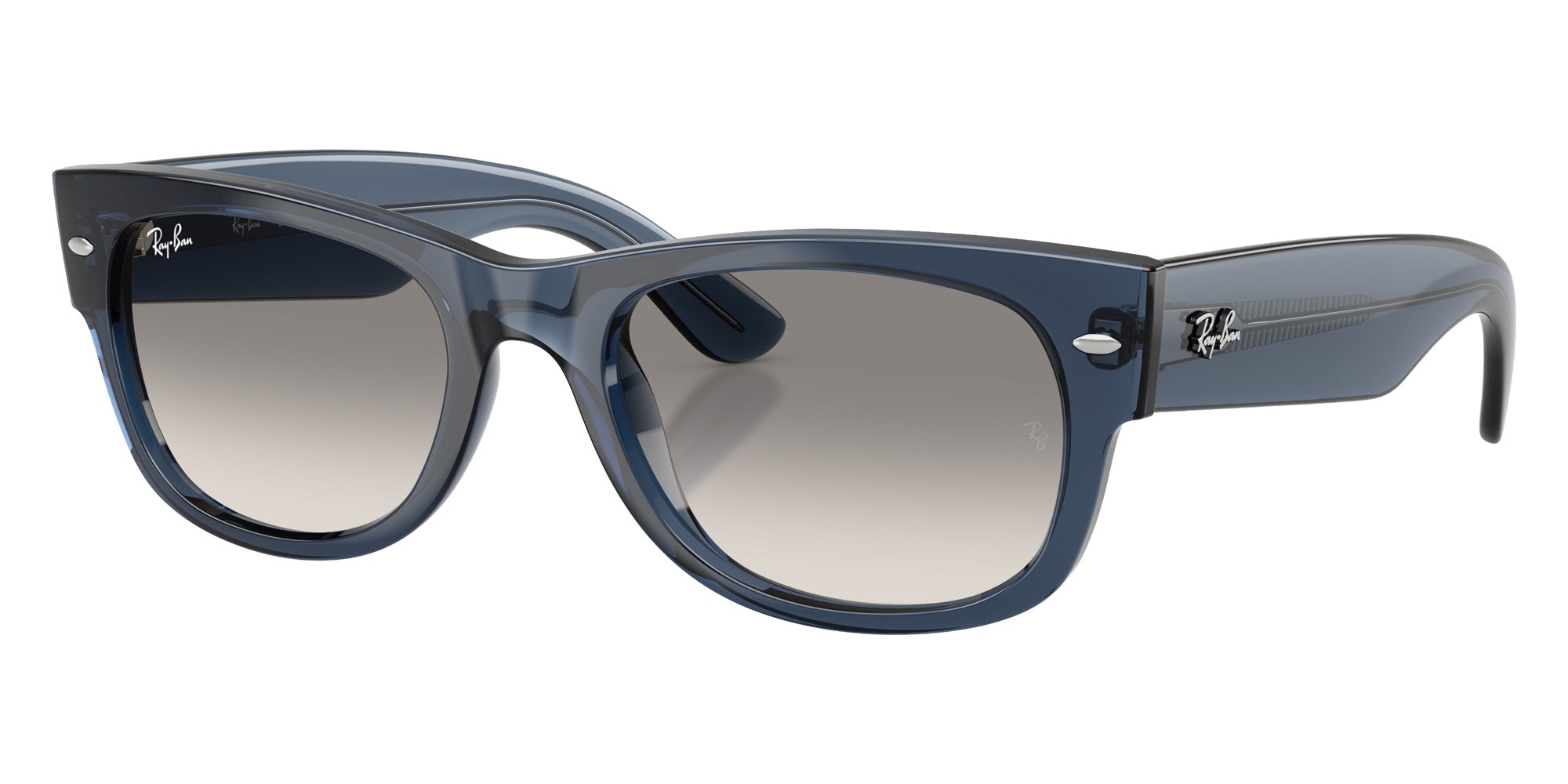 Ray-Ban RB0832SF Mega Wayfarer II 684532 55 - Transparent Dark Blue #id:rb0832sf684532_s:104105