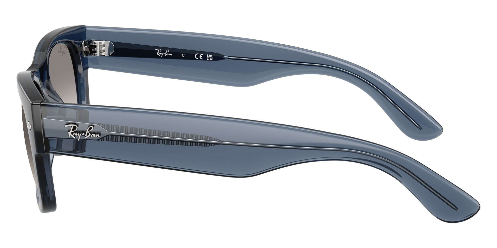 Ray-Ban RB0832SF Mega Wayfarer II 684532 55 - Transparent Dark Blue #id:rb0832sf684532_s:104110