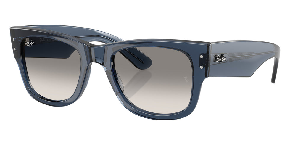 Ray-Ban RB0840S Mega Wayfarer 684532 51 - Transparent Dark Blue #id:rb0840s684532_s:100105