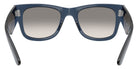 Ray-Ban RB0840S Mega Wayfarer 684532 51 - Transparent Dark Blue #id:rb0840s684532_s:100115