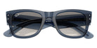 Ray-Ban RB0840S Mega Wayfarer 684532 51 - Transparent Dark Blue #id:rb0840s684532_s:100125