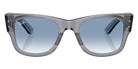 Ray-Ban RB0840S Mega Wayfarer 68463F 51 - Transparent Gray #id:rb0840s68463f_s:102100
