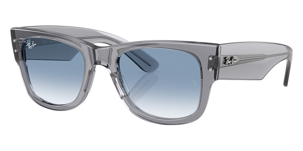 Ray-Ban RB0840S Mega Wayfarer 68463F 51 - Transparent Gray #id:rb0840s68463f_s:102105