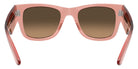 Ray-Ban RB0840S Mega Wayfarer 684843 51 - Transparent Pink #id:rb0840s684843_s:104115