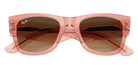 Ray-Ban RB0840S Mega Wayfarer 684843 51 - Transparent Pink #id:rb0840s684843_s:104125