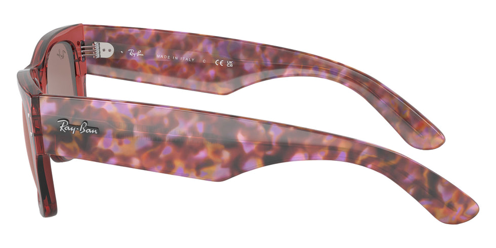 Ray-Ban RB0840SF Mega Wayfarer 66372K 52 - Transparent Pink / Red Mirrored #id:rb0840sf66372k_s:100110