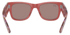 Ray-Ban RB0840SF Mega Wayfarer 66372K 52 - Transparent Pink / Red Mirrored #id:rb0840sf66372k_s:100115
