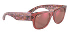 Ray-Ban RB0840SF Mega Wayfarer 66372K 52 - Transparent Pink / Red Mirrored #id:rb0840sf66372k_s:100120