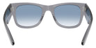 Ray-Ban RB0840SF Mega Wayfarer 68463F 52 - Transparent Gray #id:rb0840sf68463f_s:100115