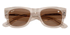 Ray-Ban RB0840SF MEGA WAYFARER 68701A 52 - Transparent Light Brown / Dark Brown #id:rb0840sf68701a_s:100125