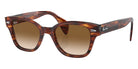 Ray-Ban RB0880S 954/51 52 - Striped Havana / Brown #id:rb0880s95451_s:100105