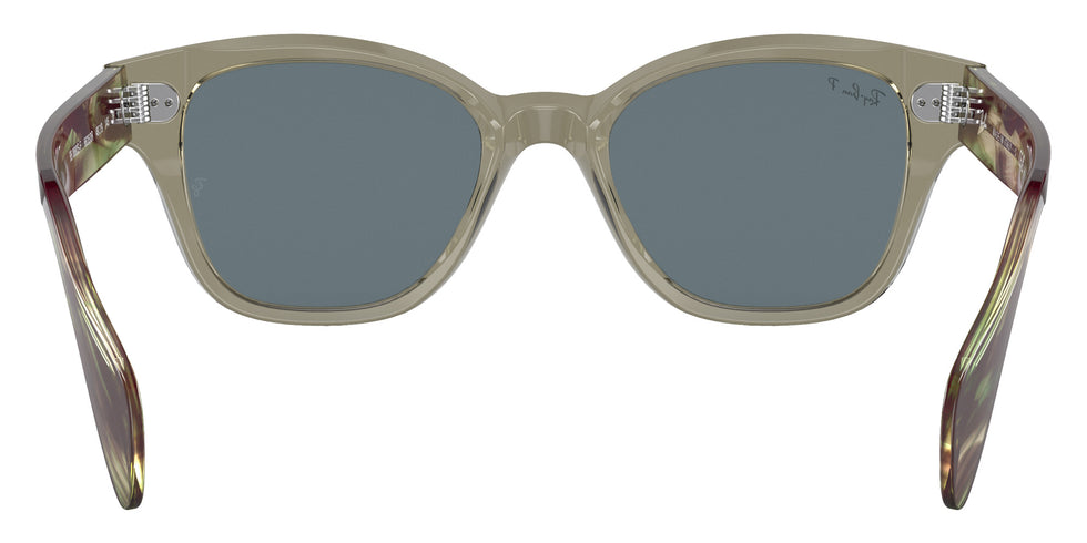 Ray-Ban RB0880SF 66353R 53 - Transparent Green / Dark Blue Polarized #id:rb0880sf66353r_s:100115