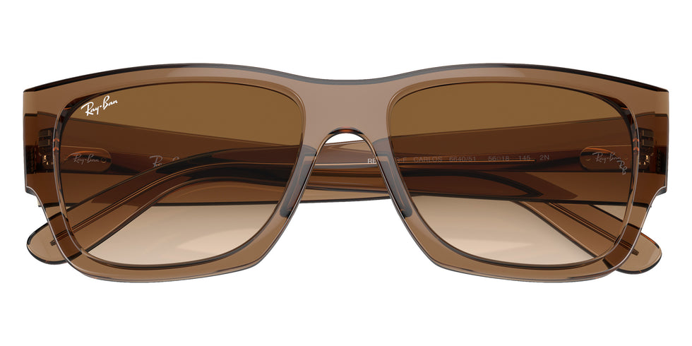 Ray-Ban RB0947SF Carlos 664051 56 - Transparent Light Brown #id:rb0947sf664051_s:100125