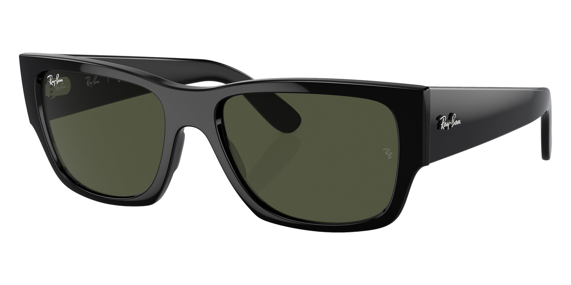 Ray-Ban RB0947SF Carlos 901/31 56 - Black / Green #id:rb0947sf90131_s:100105