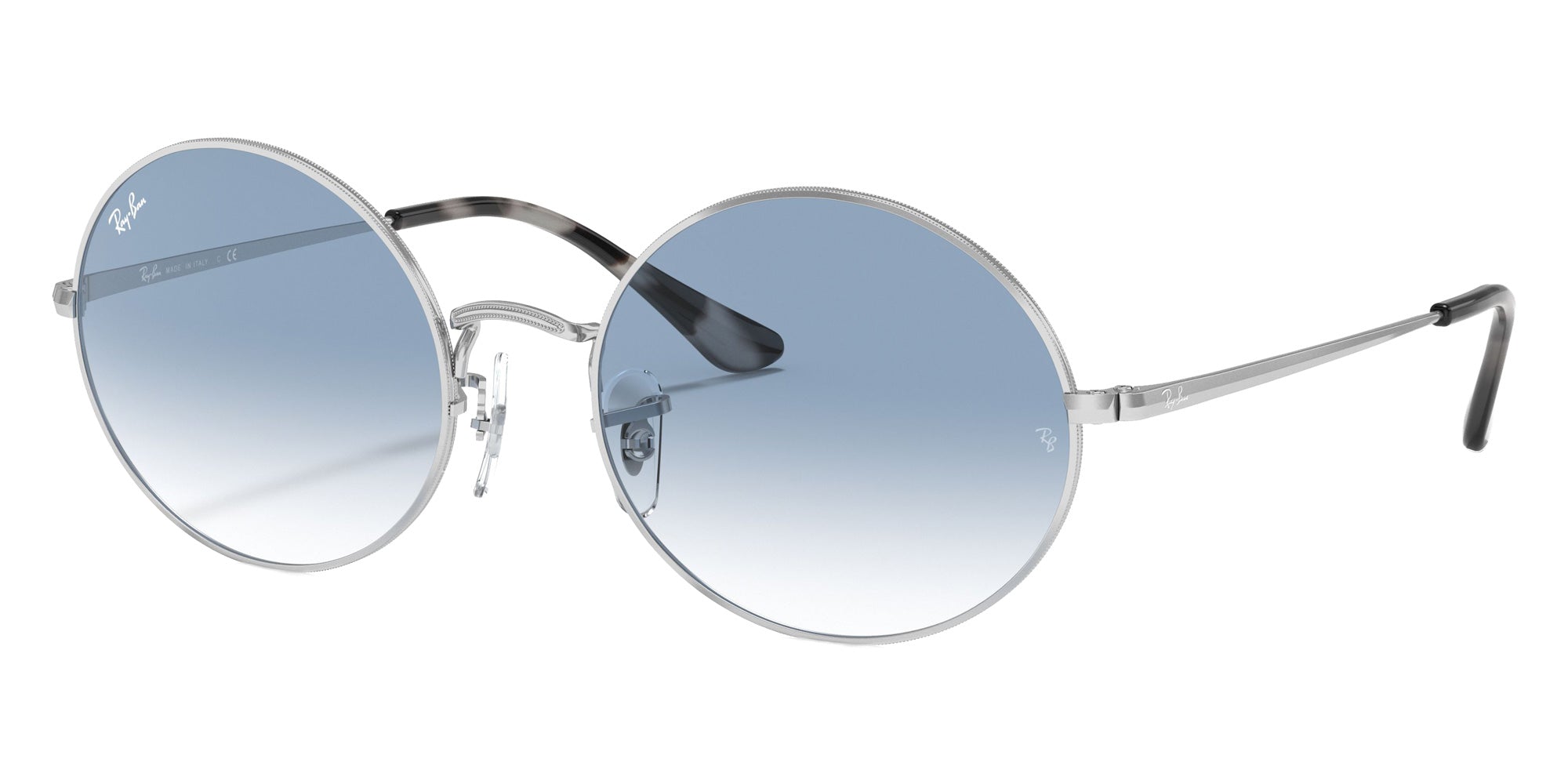 Ray-Ban RB1970 Oval 1970 91493F 54 - Silver / Light Blue Gradient #id:rb197091493f_s:100105
