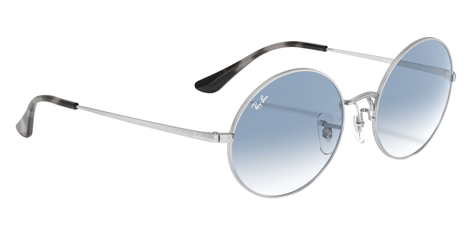 Ray-Ban RB1970 Oval 1970 91493F 54 - Silver / Light Blue Gradient #id:rb197091493f_s:100120
