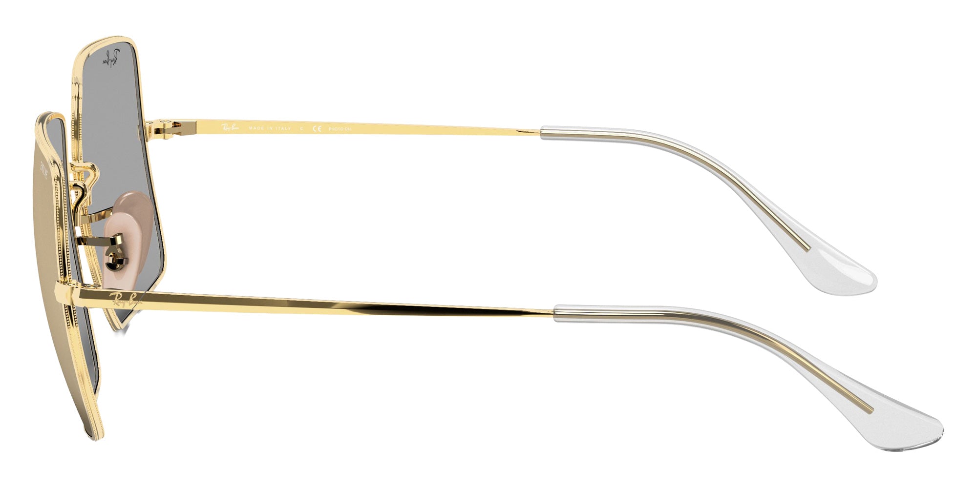 Ray-Ban RB1971 Square 1971 Mirror Evolve 001/B3 54 - Arista Gold / Dark Gray/Gold Photochromic Mirrored #id:rb1971001b3_s:100110