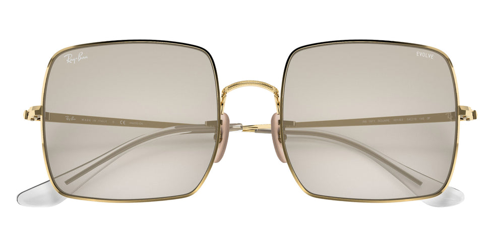 Ray-Ban RB1971 Square 1971 Mirror Evolve 001/B3 54 - Arista Gold / Dark Gray/Gold Photochromic Mirrored #id:rb1971001b3_s:100130