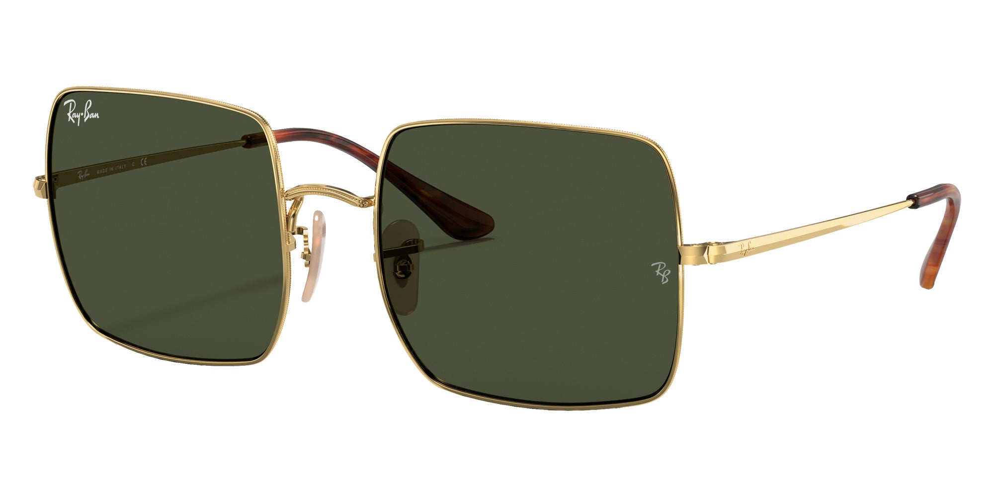 Ray-Ban RB1971 Square 1971 Classic 914731 54 - Arista Gold / G-15 Green #id:rb1971914731_s:100105