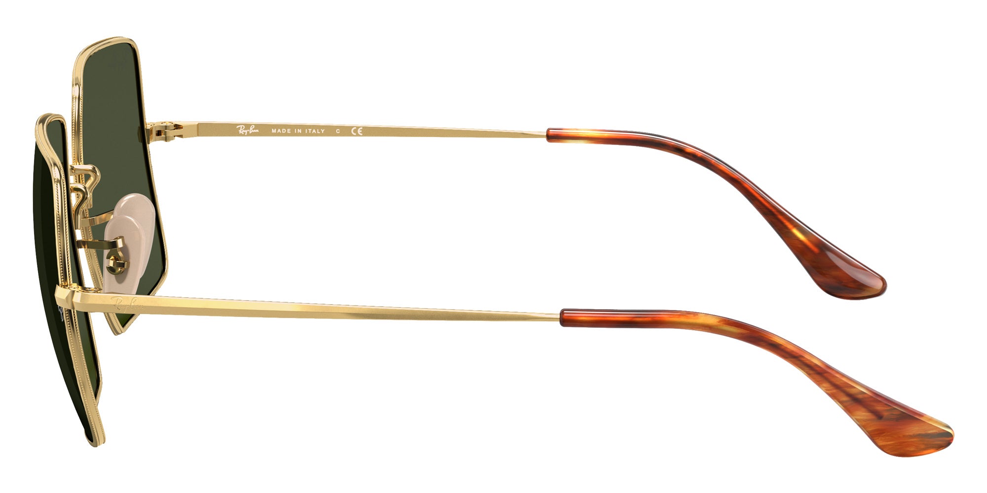 Ray-Ban RB1971 Square 1971 Classic 914731 54 - Arista Gold / G-15 Green #id:rb1971914731_s:100110