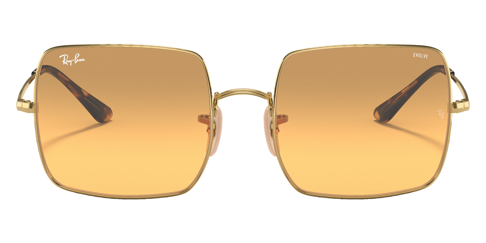 Ray-Ban RB1971 Square 1971 Classic 9150AC 54 - Arista Gold / Photocromic Orange Gradient Brown #id:rb19719150ac_s:104100