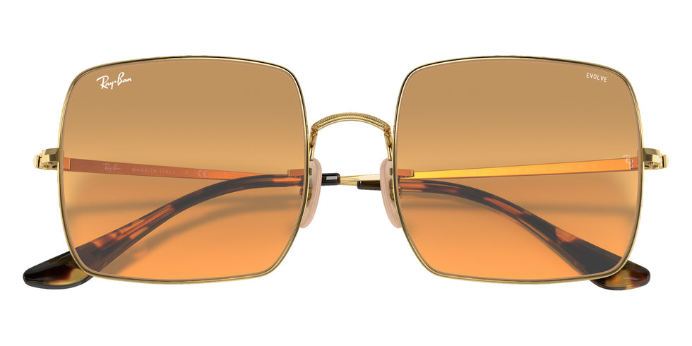 Ray-Ban RB1971 Square 1971 Classic 9150AC 54 - Arista Gold / Photocromic Orange Gradient Brown #id:rb19719150ac_s:104120