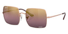 Ray-Ban RB1971 Square 1971 9202G9 54 - Rose Gold / Red Polarized+ Mirrored #id:rb19719202g9_s:102105