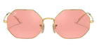 Ray-Ban RB1972 Octagon 1972 Mirror Evolve 001/3E 54 - Arista Gold / Pink Gray Photochromic #id:rb19720013e_s:100100