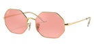 Ray-Ban RB1972 Octagon 1972 Mirror Evolve 001/3E 54 - Arista Gold / Pink Gray Photochromic #id:rb19720013e_s:100105