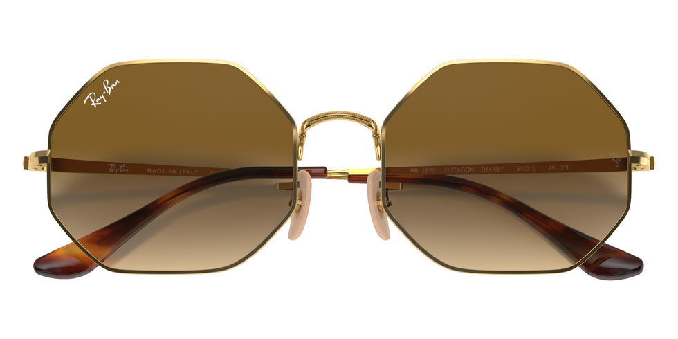 Ray-Ban RB1972 Octagon 1972 914751 54 - Arista Gold / Light Brown Gradient #id:rb1972914751_s:100125