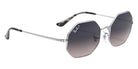 Ray-Ban RB1972 Octagon 1972 914978 54 - Silver / Polarized Blue & Gray Gradient #id:rb1972914978_s:100120