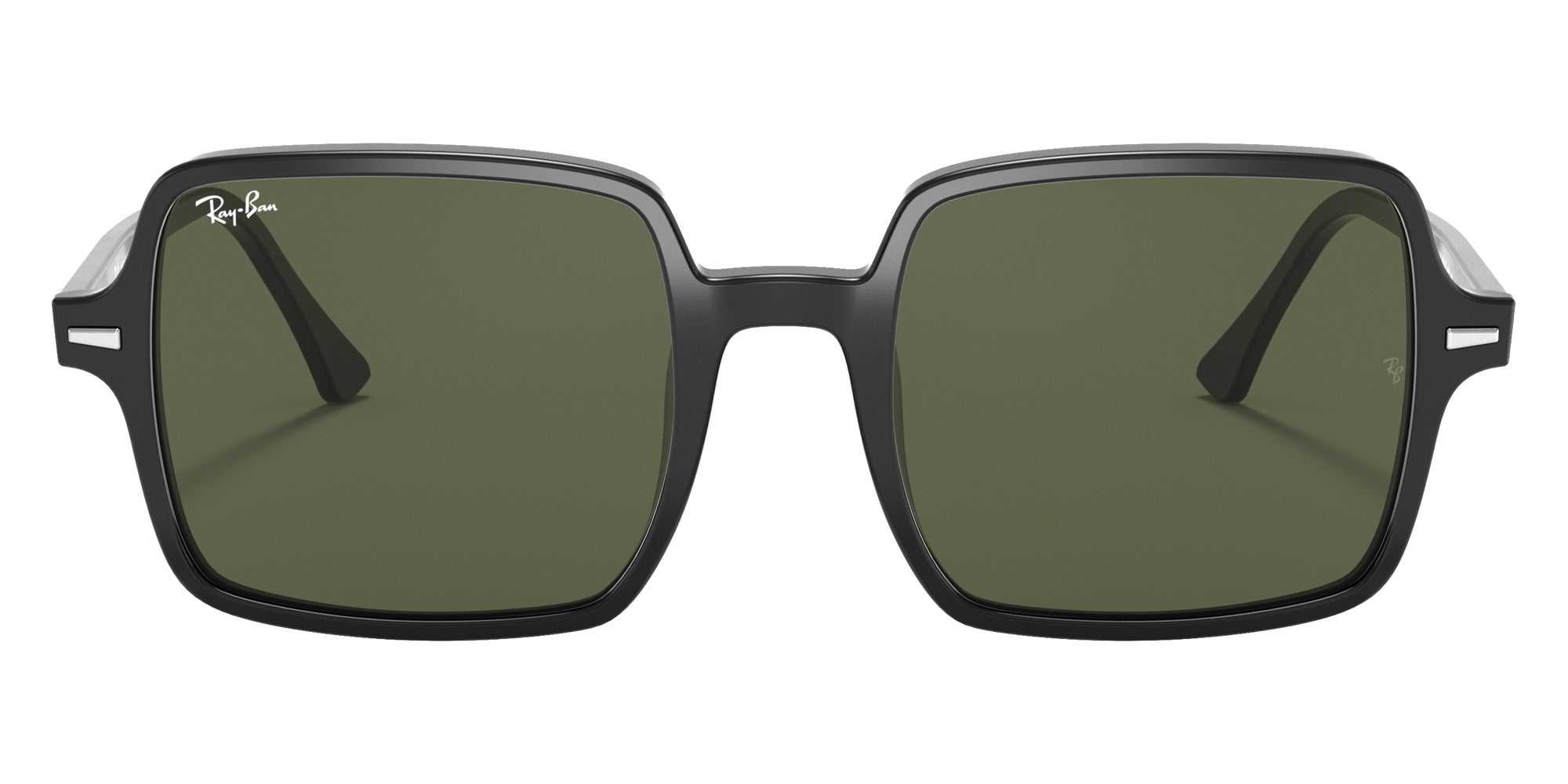 Ray-Ban RB1973 Square II 901/31 53 - Black / G-15 Green #id:rb197390131_s:100100