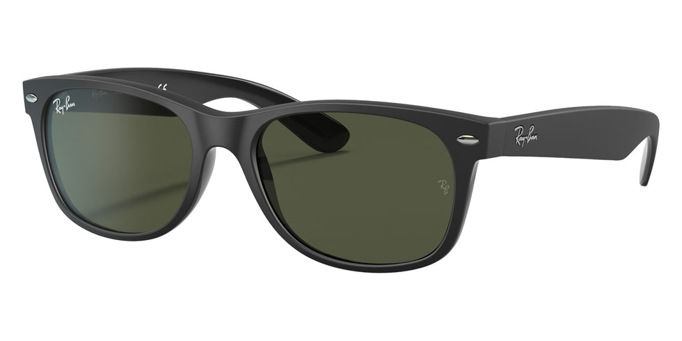Ray-Ban RB2132 New Wayfarer Color Mix 646231 55 - Black / G-15 Green #id:rb2132646231_s:100105