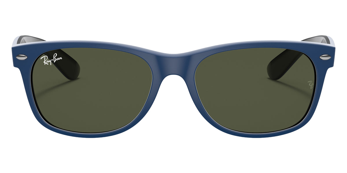 Ray-Ban RB2132 New Wayfarer Color Mix 646331 55 - Blue / G-15 Green #id:rb2132646331_s:100100